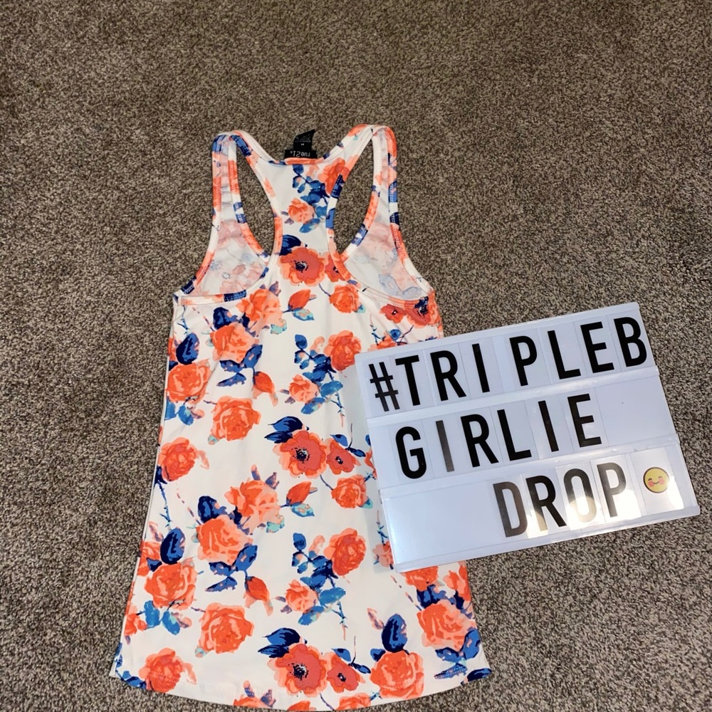 Floral Razorback Tank - Picture 2 of 2